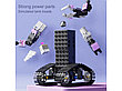 Радиоуправляемый конструктор RCM робот UOBOT, фиолетовый (318 деталей), фото 2