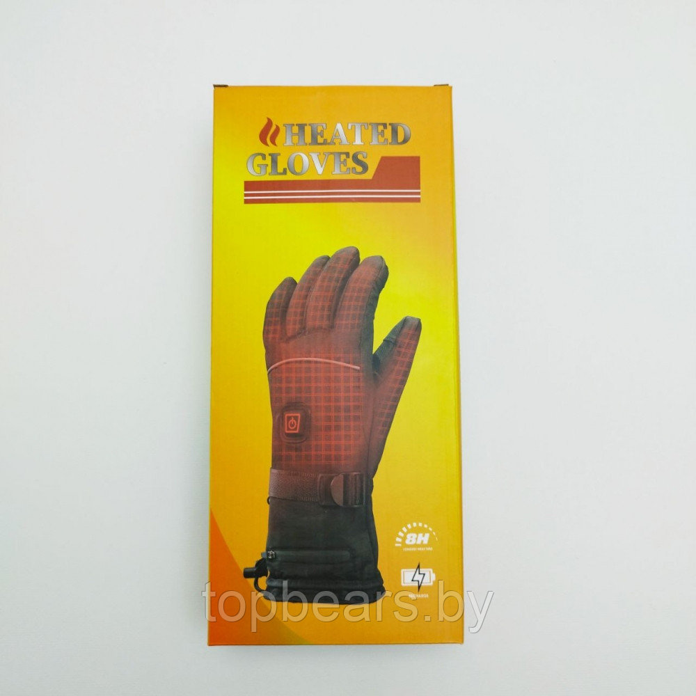 Перчатки зимние с подогревом Heated Gloves ZCY-124065 (3 режима нагрева, 2 блока питания 4000 мАч в комплекте) - фото 7 - id-p223419681
