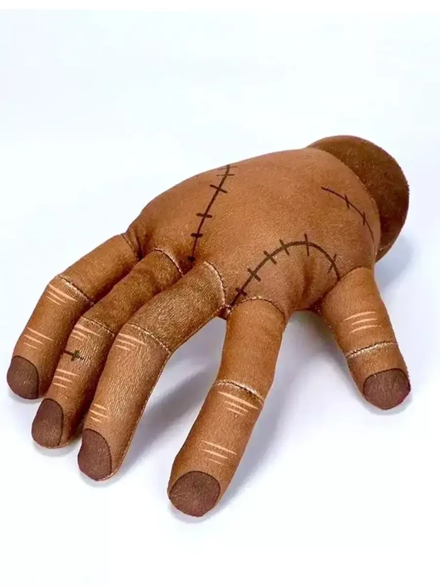 Мягкая игрушка рука Уэнсдей Аддамс (Wednesday Addams) - фото 2 - id-p223419822