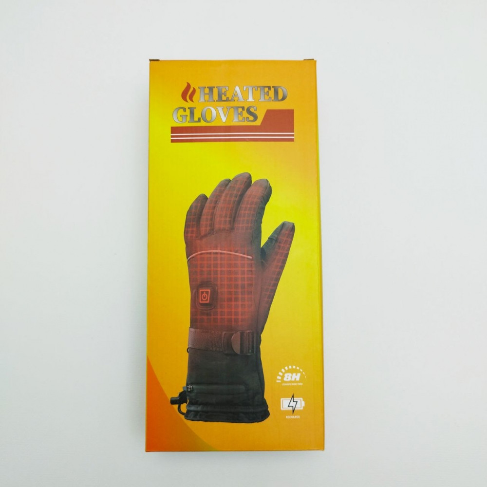 Перчатки зимние с подогревом Heated Gloves ZCY-124065 (3 режима нагрева, 2 блока питания 4000 мАч в комплекте) - фото 7 - id-p221523943