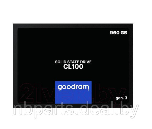 SSD накопитель GOODRAM 960GB CL100 Gen. 3 SSDPR-CL100-960-G3