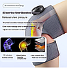 Физиотерапевтический электрический массажер для суставов с подогревом Fever knee massager D102 (колено,, фото 6