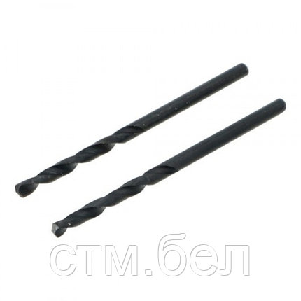 Сверло по металлу FASTER TOOLS HSS 118* диам 2,5мм 2шт 30/57мм, фото 2