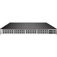 Коммутатор Huawei S5735-L48LP4S-A-V2 (48*10/100/1000BASE-T ports, 4*GE SFP ports, PoE+, AC power, Basic SW)