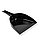 Набор для уборки: щётка для пола и совок ВОТ! Black POSB05-BLACK, фото 6