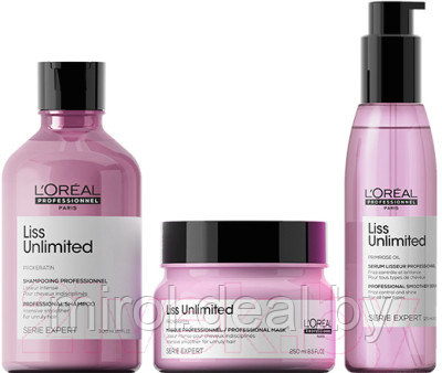 Маска для волос L'Oreal Professionnel Serie Expert Liss Unlimited - фото 3 - id-p223430250