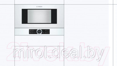 Микроволновая печь Bosch BFR634GW1 - фото 2 - id-p223431591