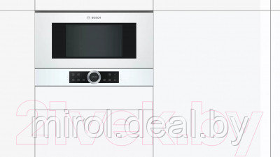 Микроволновая печь Bosch BFR634GW1 - фото 3 - id-p223431591