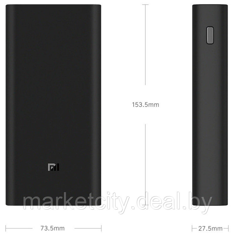 Внешний аккумулятор Xiaomi Power Bank Fast Charge 50W MAX 20000mAh PB200SZM - фото 6 - id-p198890042