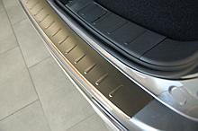 Накладка на задний бампер Kia SORENTO 2009-2013 нержавеющая сталь,"Ладья"