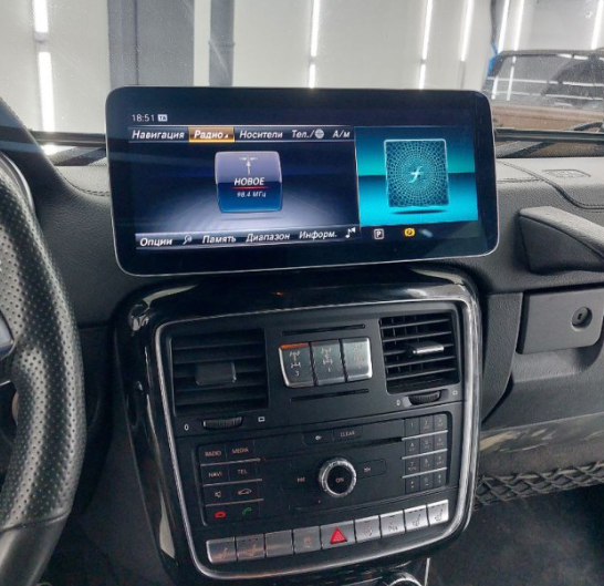 Монитор 12,3" для Mercedes-Benz G-Класс 2014-2019 NTG 5.0/5.1 Android 13 - фото 3 - id-p223433226