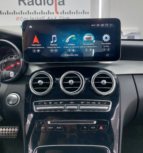 Монитор 12,3" для Mercedes-Benz GLA 2014-2019 NTG 5.0/5.1 Android 13 - фото 1 - id-p223436803