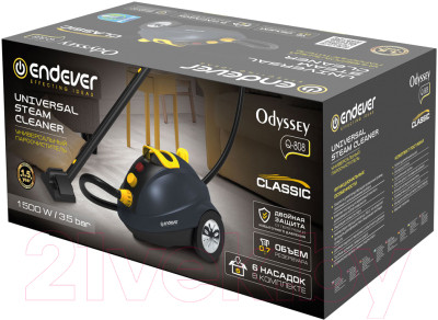 Пароочиститель Endever Odyssey Q-808 - фото 6 - id-p223442156