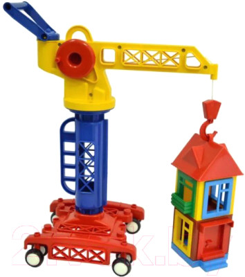Кран игрушечный Форма Строим дом. Детский сад / С-186-Ф - фото 2 - id-p223435090