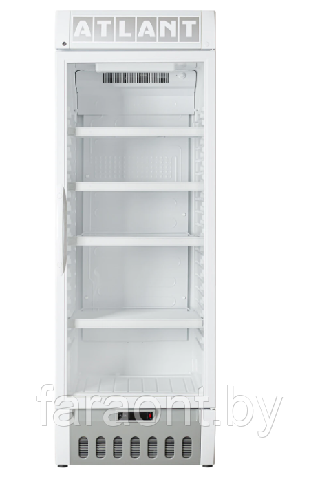 Торговый холодильник ATLANT однокамерный, рекламный блок с подсветкой, Optima Cooling, ХТ-1006-024