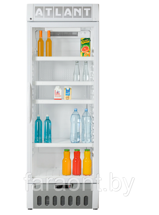 Торговый холодильник ATLANT однокамерный, рекламный блок с подсветкой, Optima Cooling, ХТ-1006-024 - фото 7 - id-p223442279