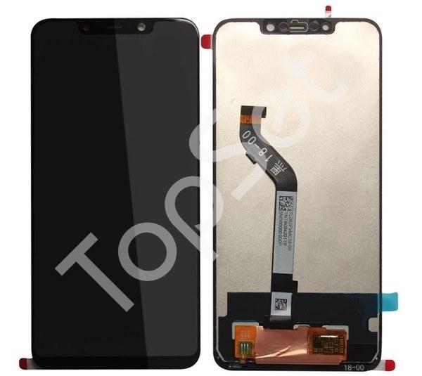 Дисплей (Модуль) Xiaomi Pocophone F1 в сборе с тачскрином Черный - фото 1 - id-p179913974