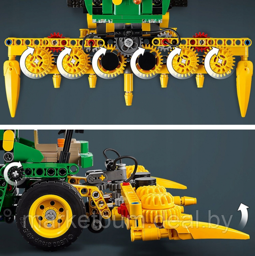 Конструктор LEGO Technic 42168, John Deere 9700 - фото 8 - id-p223442677