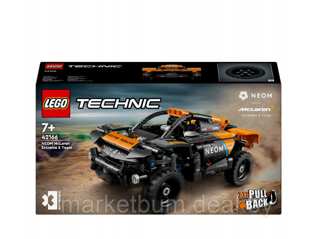 Конструктор LEGO Technic 42166, Гоночный автомобиль McLaren Extreme E NEOM - фото 3 - id-p223442777
