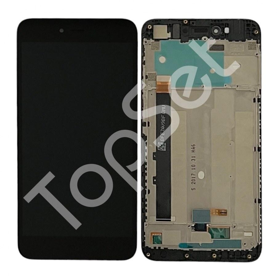Дисплей (Модуль) Xiaomi Redmi Note 5A Черный - ОРИГИНАЛ-СЕРВИС-Xiaomi - фото 1 - id-p180279098