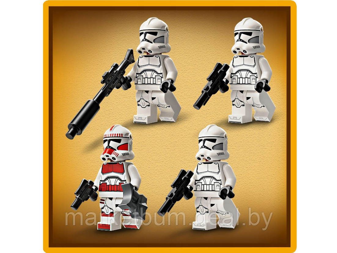 Конструктор LEGO Star Wars 75372, Боевой набор солдат-клонов и дроидов - фото 8 - id-p223442845