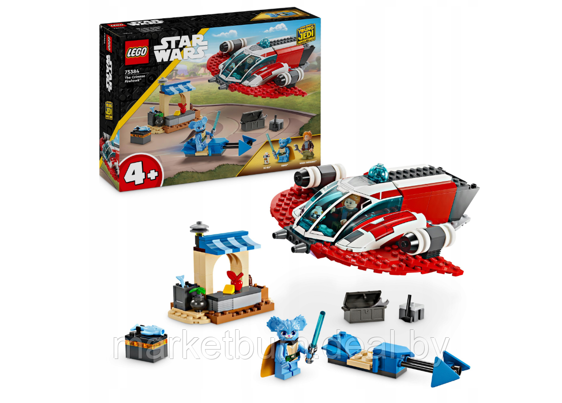 Конструктор LEGO Star Wars 75384, Багровый ястреб - фото 1 - id-p223442975