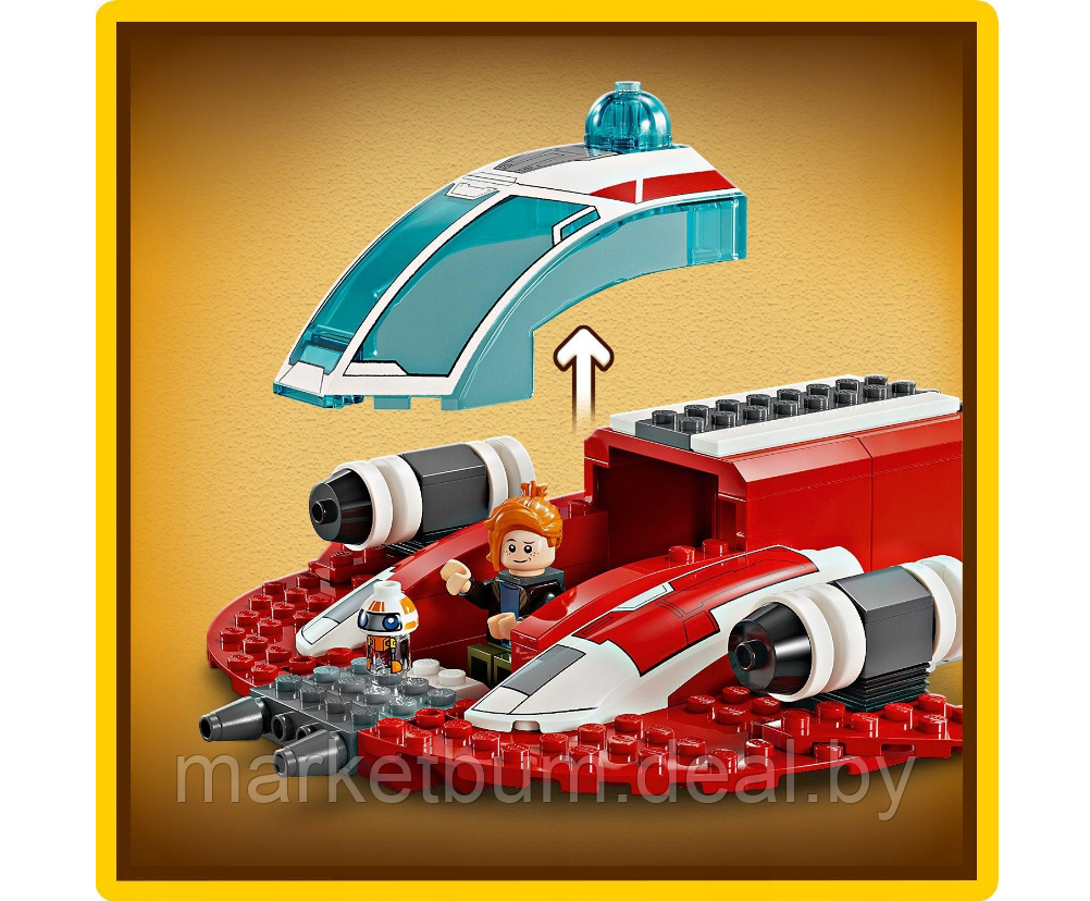 Конструктор LEGO Star Wars 75384, Багровый ястреб - фото 7 - id-p223442975