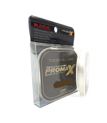 Леска Kaida PROMAX-16 FLUOROCARBON прозрачная 50м 0,16мм - фото 2 - id-p223154014