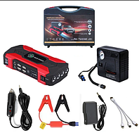 Пусковое зарядное устройство для автомобиля (8980 mAh)/ Набор пуско-зарядное устройство с компрессором