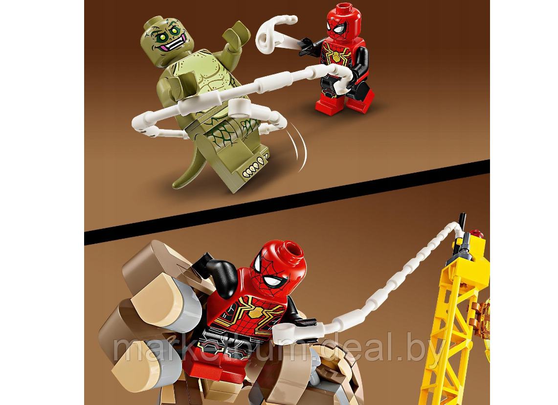 Конструктор LEGO Marvel 76280, Человек-паук против Песочного человека - фото 6 - id-p223454262