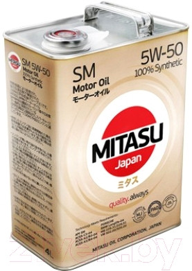 Моторное масло Mitasu Motor Oil 5W50 / MJ-113-4 - фото 1 - id-p223443637