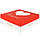 Подарочная коробочка с сердцем "Be my love" (Будь моей любовью) 23,5*23,5,5*9,5 см., фото 3