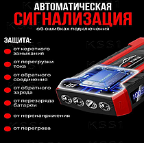 Пусковое зарядное устройство для автомобиля (89800 mAh)/ Набор пуско-зарядное устройство с компрессором, фото 2