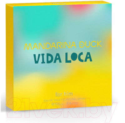 Туалетная вода Mandarina Duck Vida Loca For Him - фото 2 - id-p223460481