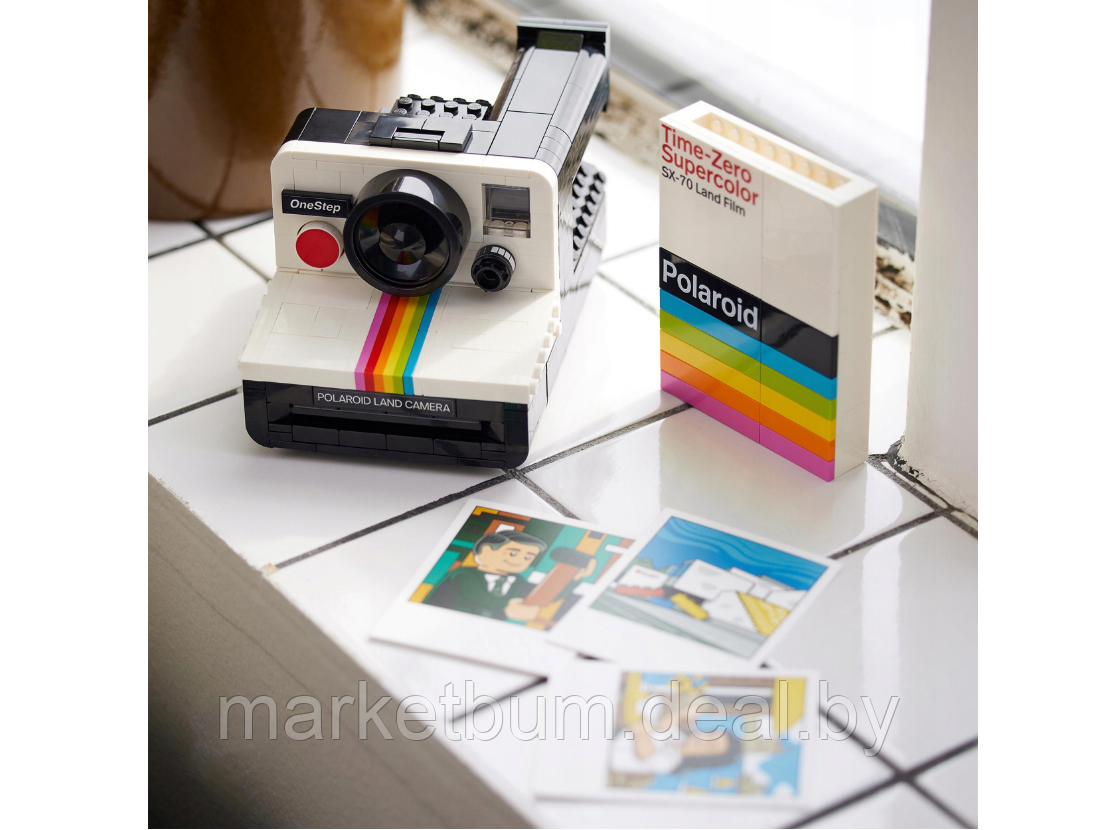 Конструктор LEGO Ideas 21345, Камера Polaroid OneStep SX-70 - фото 5 - id-p223462972