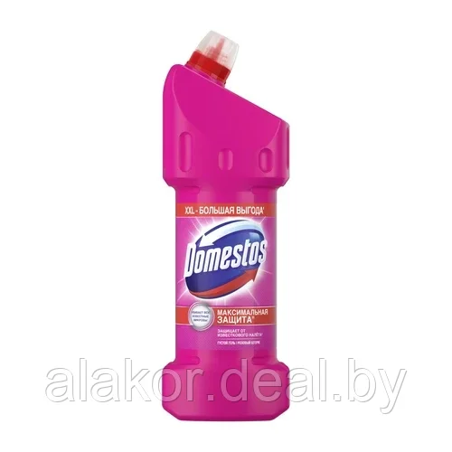 Средство чистящее DOMESTOS универсальное Розовый шторм 1500 мл. - фото 1 - id-p223463005