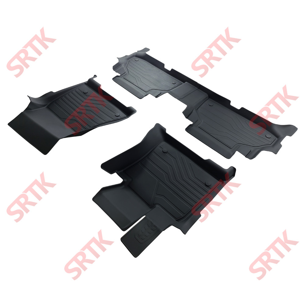 Коврики резиновые 3D LUX для BMW X6 (F16) (2014-2019) - фото 1 - id-p223463132