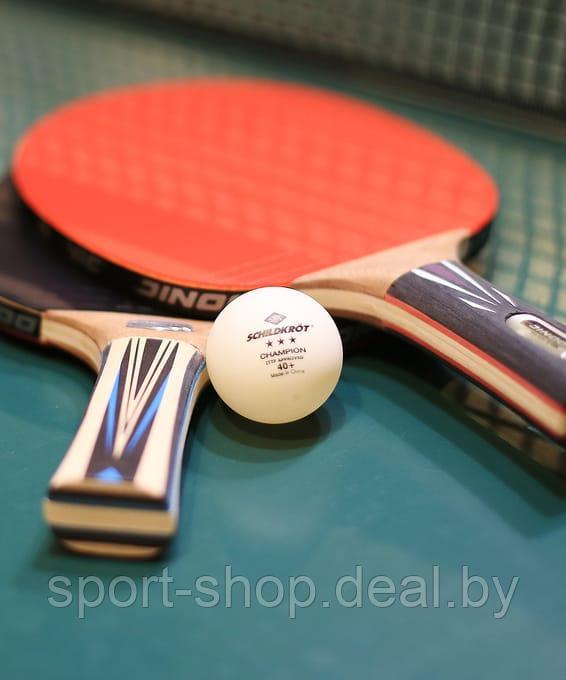 Мяч для настольного тенниса 3* Champion ITTF, белый, 3 шт., коробка, настольный теннис - фото 3 - id-p223466298