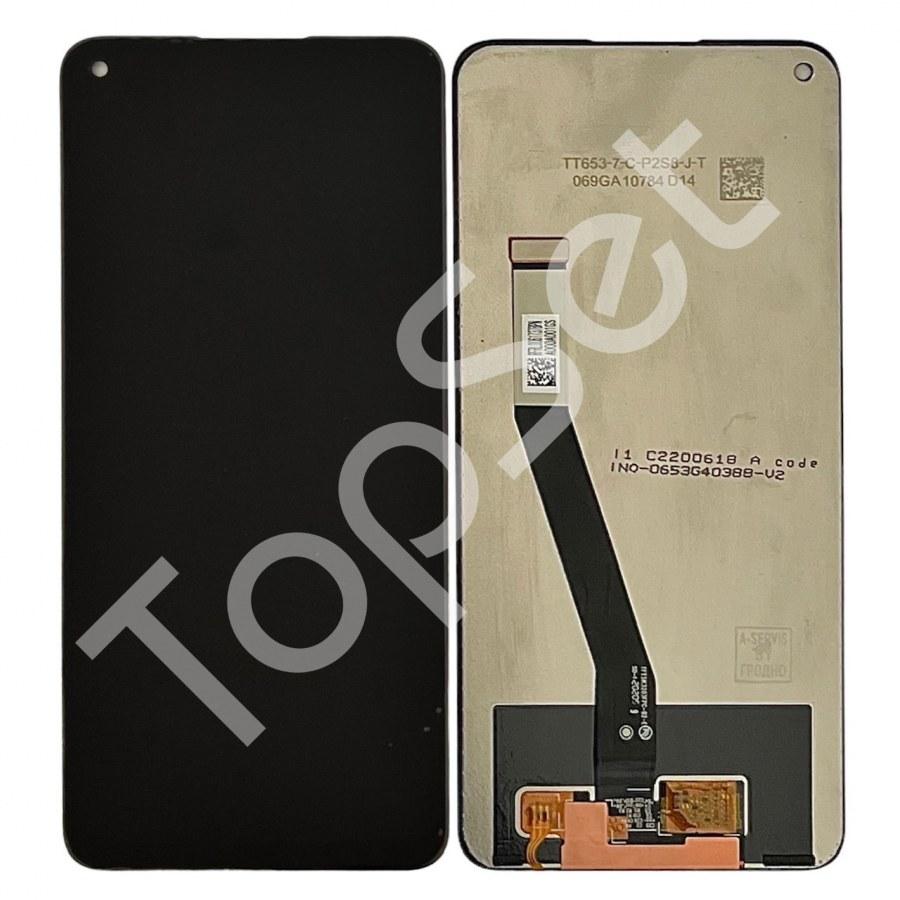 Дисплей (Модуль) Xiaomi Redmi Note 9/Redmi 10X 4G в сборе с тачскрином Черный - ОРИГИНАЛ-переклей - фото 1 - id-p180279115
