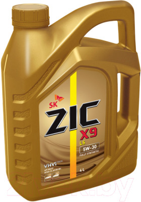 Моторное масло ZIC X9 LS 5W30 162608/162200 - фото 1 - id-p223464305