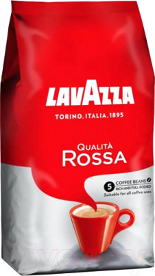 Кофе в зернах Lavazza Qualita Rossa / 5642 - фото 1 - id-p223466359