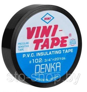 VINI-TAPE Denka 102 Изолента черная 0,15мм х 19мм х 10м