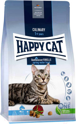 Сухой корм для кошек Happy Cat Culinary Quellwasser-Forelle Речная форель / 70564 - фото 1 - id-p223467279
