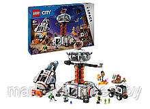 Конструктор LEGO City 60434, Космическая станция и стартовая площадка для ракет