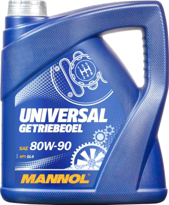 Трансмиссионное масло Mannol Universal 80W90 GL-4 / MN8107-4 - фото 1 - id-p223471110