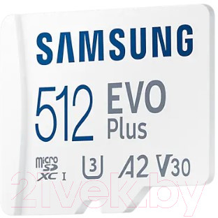Карта памяти Samsung Evo Plus MicroSD 512GB (MB-MC512KA/RU) - фото 3 - id-p223470393