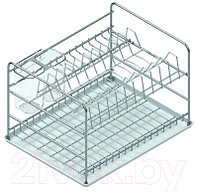 Сушилка для посуды Starax S-4028-C