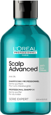 Шампунь для волос L'Oreal Professionnel Scalp Advanced для жирной кожи головы - фото 1 - id-p223470473