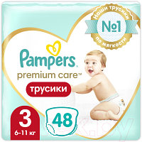 Подгузники-трусики детские Pampers Premium Care 3 Midi