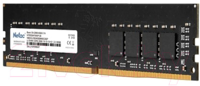 Оперативная память DDR4 Netac NTBSD4P26SP-08 - фото 1 - id-p223476253